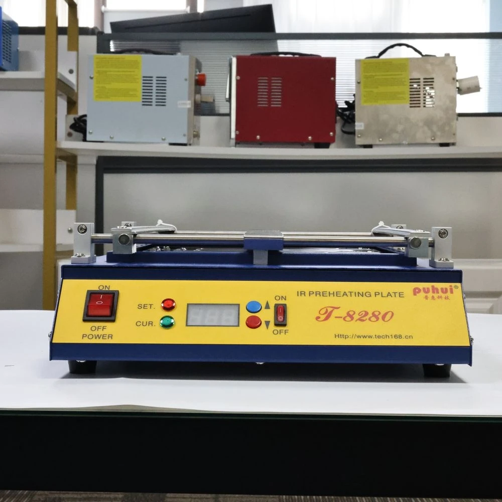 PUHUI T-8280 IR Preheating Plate 110V/220V T8280 PCB Preheat Oven Infrared Hot Air Rework Station for PCB SMD BGA Soldering
PUHUI T-8280 IR Preheating Plate 110V/220V T8280 PCB Preheat Oven Infrared Hot Air Rework Station for PCB SMD BGA Soldering