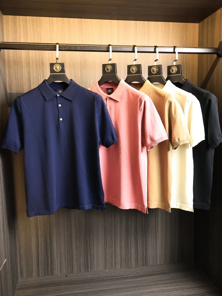 Elegant Knitted Short Sleeve Shirt for Men Breathable Anti-Wrinkle Summer Business Casual Cotton Fashion Urban Style
Elegant Knitted Short Sleeve Shirt for Men Breathable Anti-Wrinkle Summer Business Casual Cotton Fashion Urban Style