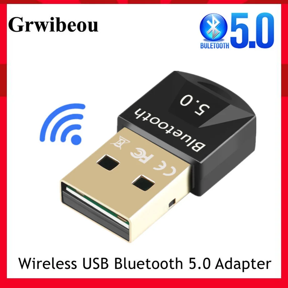 USB Wireless adapter Bluetooth Dongle USB Receiver Transmitter USB Bluetooth Adapter 5.0 for Headset Speaker PC computer Laptop
USB Wireless adapter Bluetooth Dongle USB Receiver Transmitter USB Bluetooth Adapter 5.0 for Headset Speaker PC computer Laptop