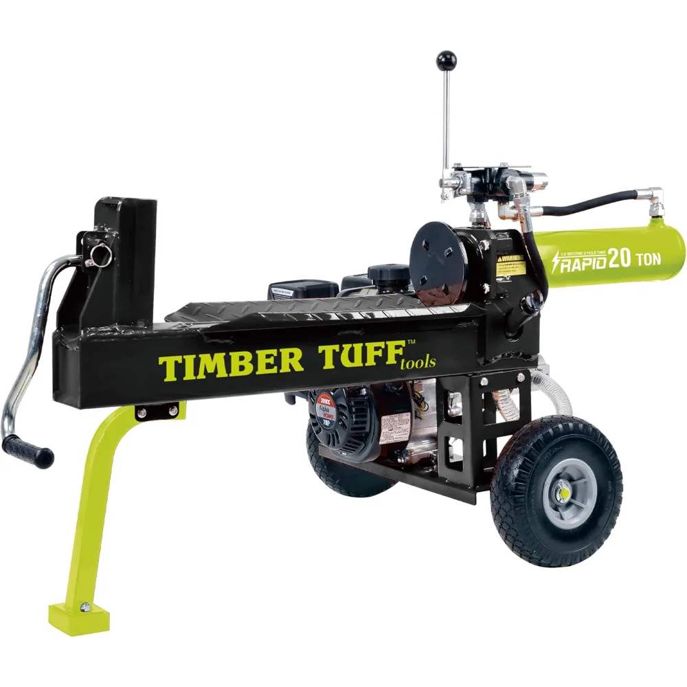 Gas Powered 20 Ton Wood Log Splitter, Portable Machine for Cutting Firewood, Kindling, 7 HP
Gas Powered 20 Ton Wood Log Splitter, Portable Machine for Cutting Firewood, Kindling, 7 HP