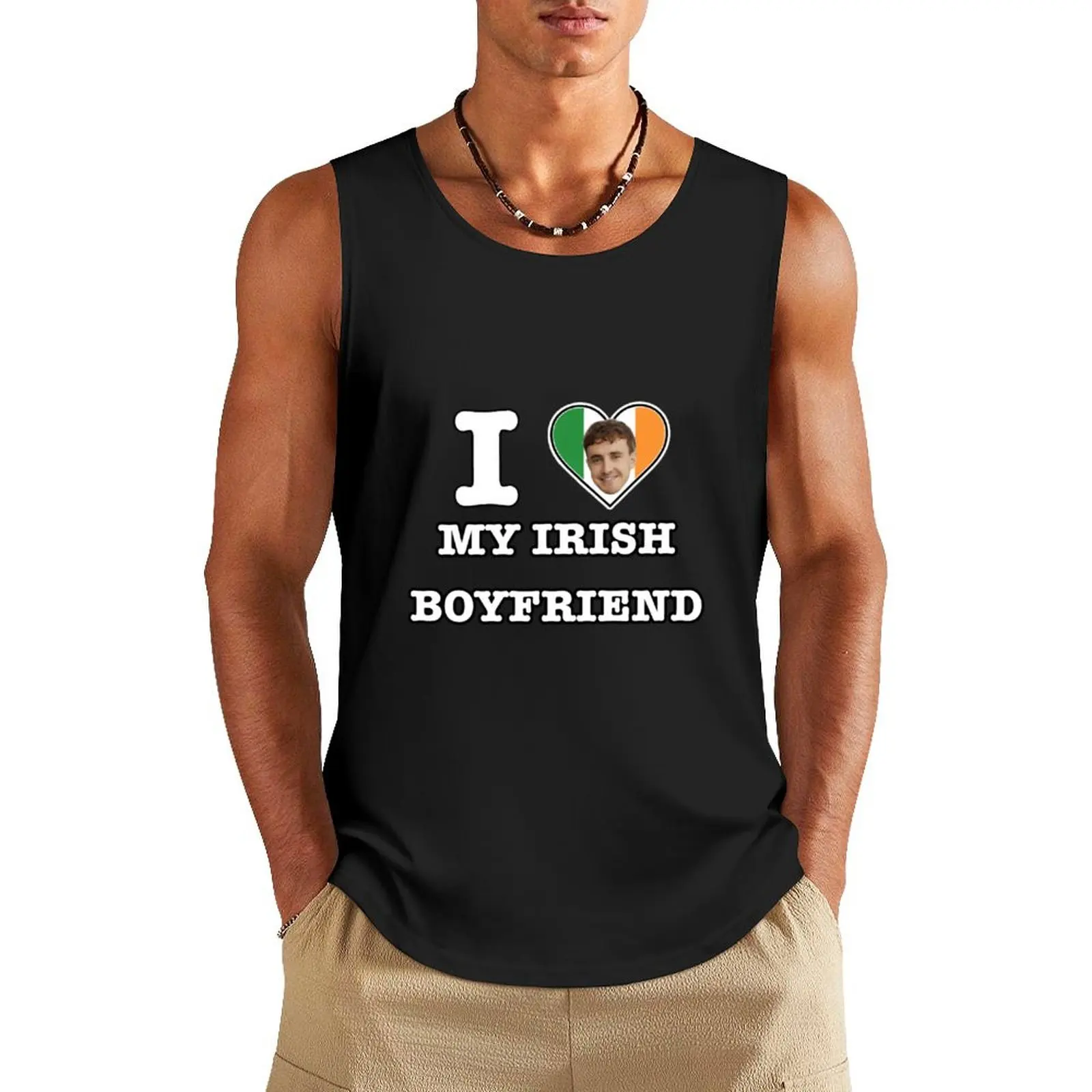 Paul Mescal Irish Boyfriend Tank Top Man sleeveless shirt t-shirt for men mens gym clothes
Paul Mescal Irish Boyfriend Tank Top Man sleeveless shirt t-shirt for men mens gym clothes