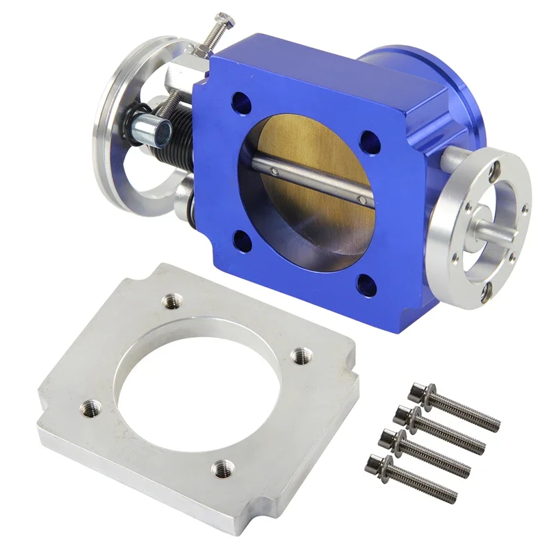 Throttle Body Alloy Aluminum Universal CNC Billet Intake 65mm 2.5"inch Racing
Throttle Body Alloy Aluminum Universal CNC Billet Intake 65mm 2.5"inch Racing