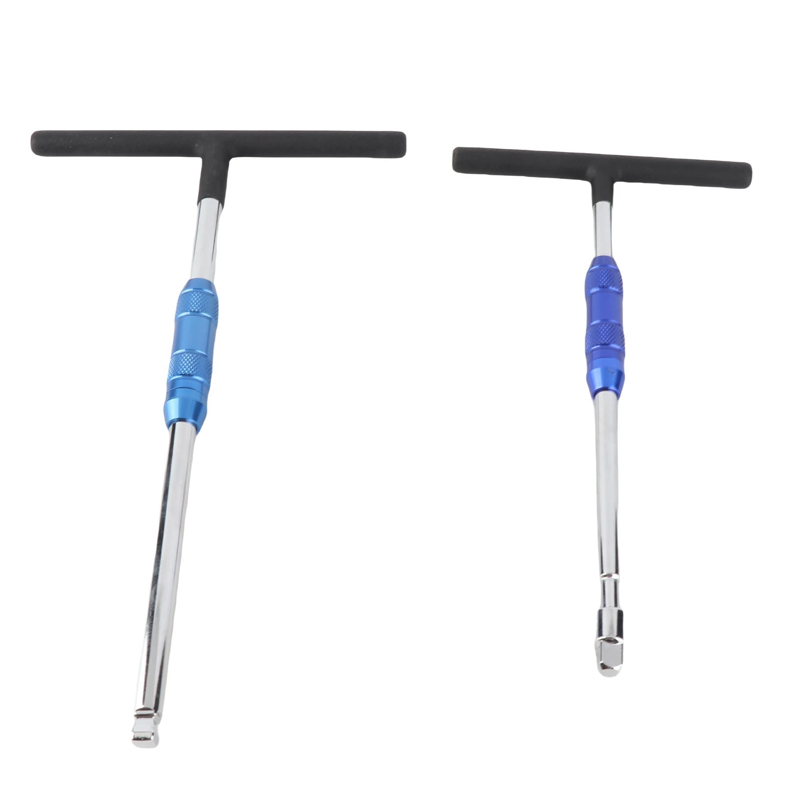 1/4in 3/8in Drive T Handle Wrench Set Sturdy Chrome T Bar Socket Wrench with 3 Adapter T Handle Wrench 
1/4in 3/8in Drive T Handle Wrench Set Sturdy Chrome T Bar Socket Wrench with 3 Adapter T Handle Wrench