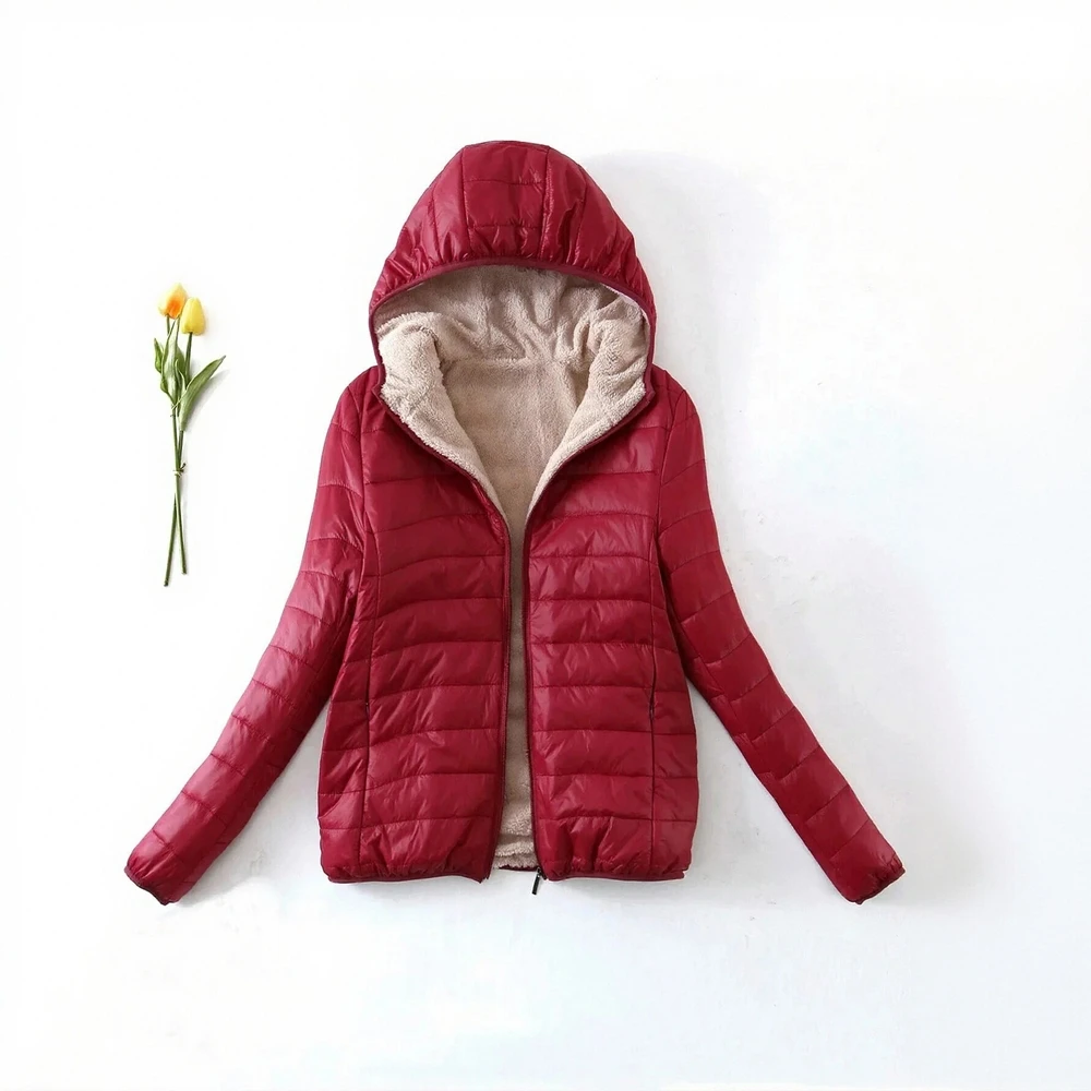 Casual Long Sleeve Cotton-Padded Jacket Straight Sleeve Design Comfortable Women's Top Fashion Trend Outerwear
Casual Long Sleeve Cotton-Padded Jacket Straight Sleeve Design Comfortable Women's Top Fashion Trend Outerwear