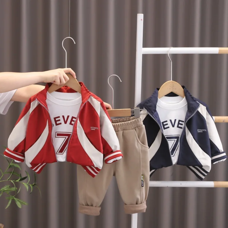 Baby autumn outfit set for boys and girls 2024 new children's spring and autumn Western style jacket autumn sports 3 piece set
Baby autumn outfit set for boys and girls 2024 new children's spring and autumn Western style jacket autumn sports 3 piece set