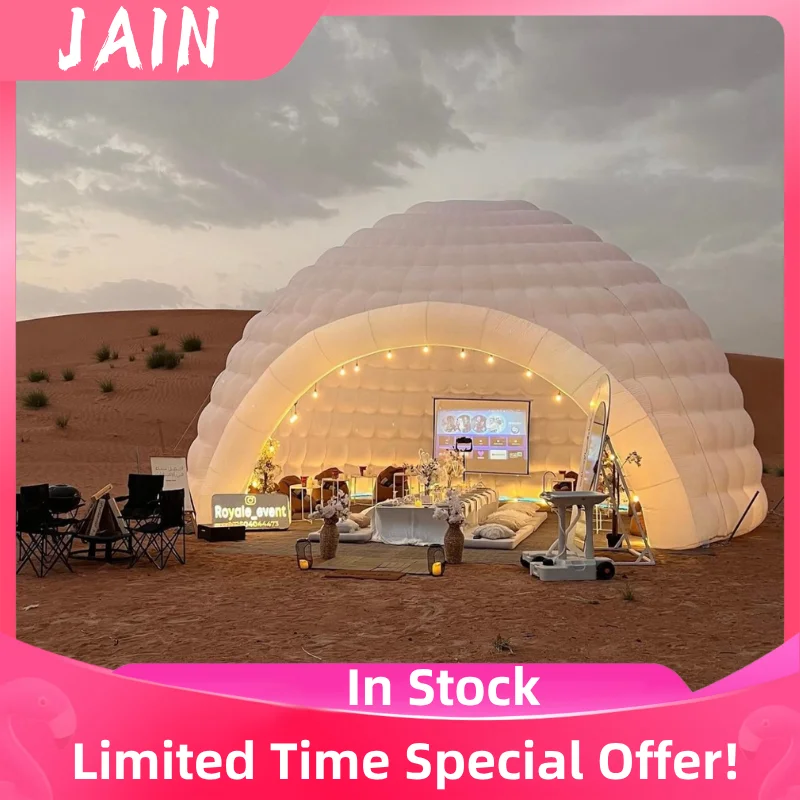 4,5 м белая надувная купольная палатка наружное освещение надувная купольная надувная палатка-иглу с воздуходувкой для кемпинга фестиваля
4,5 м белая надувная купольная палатка наружное освещение надувная купольная надувная палатка-иглу с воздуходувкой для кемпинга фестиваля