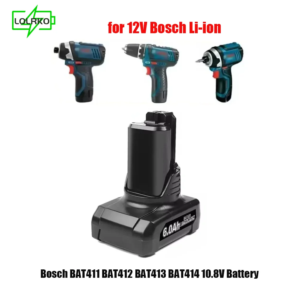 For 12V Bosch Li-ion BAT420 BAT411 Replacement Battery for Bosch BAT411 BAT412 BAT413 BAT414 10.8V Battery Cordless Power Tools
For 12V Bosch Li-ion BAT420 BAT411 Replacement Battery for Bosch BAT411 BAT412 BAT413 BAT414 10.8V Battery Cordless Power Tools