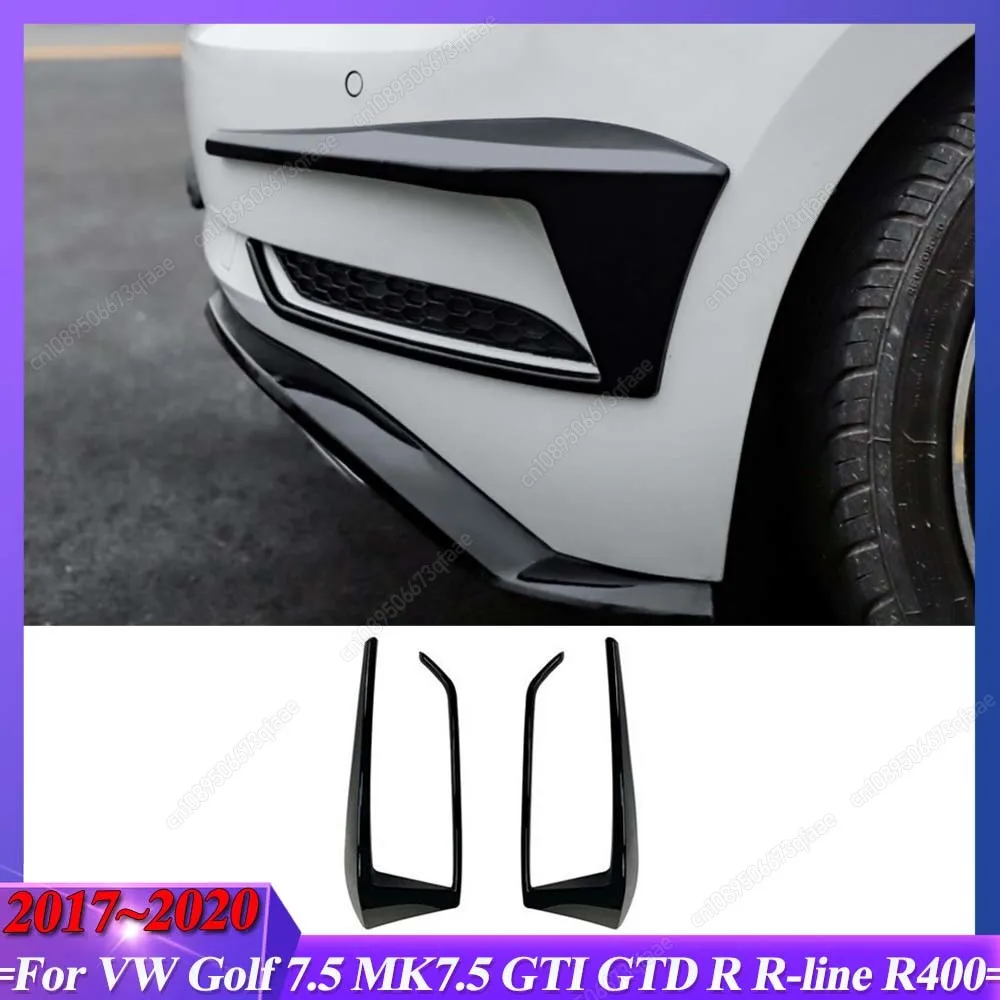 For VW Golf 7.5 MK7.5 GTI GTD R R-line R400 ABS 2017-2020 Gloss Black Car Rear Bumper Air Knife Tail Light Cover Body Kit Tuning
For VW Golf 7.5 MK7.5 GTI GTD R R-line R400 ABS 2017-2020 Gloss Black Car Rear Bumper Air Knife Tail Light Cover Body Kit Tuning