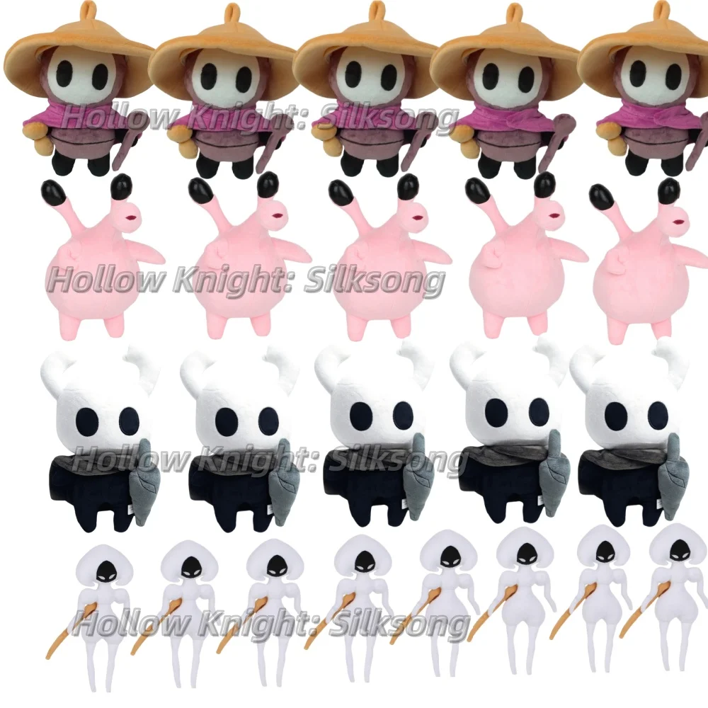 Hollow Knight Silksong Plush Figure Doll Anime Plushies Game Perpherial Stuffed Cotton Dolls Kids Christmas Decoration Gifts
Hollow Knight Silksong Plush Figure Doll Anime Plushies Game Perpherial Stuffed Cotton Dolls Kids Christmas Decoration Gifts