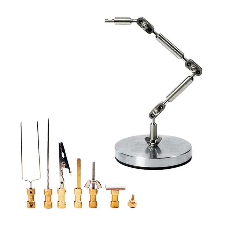 B08B-Stop Motion Animation Rig - Pro Armature Kit With Adjustable Stainless Steel Arm For Claymation, 5 Connectors, 180G Load
B08B-Stop Motion Animation Rig - Pro Armature Kit With Adjustable Stainless Steel Arm For Claymation, 5 Connectors, 180G Load