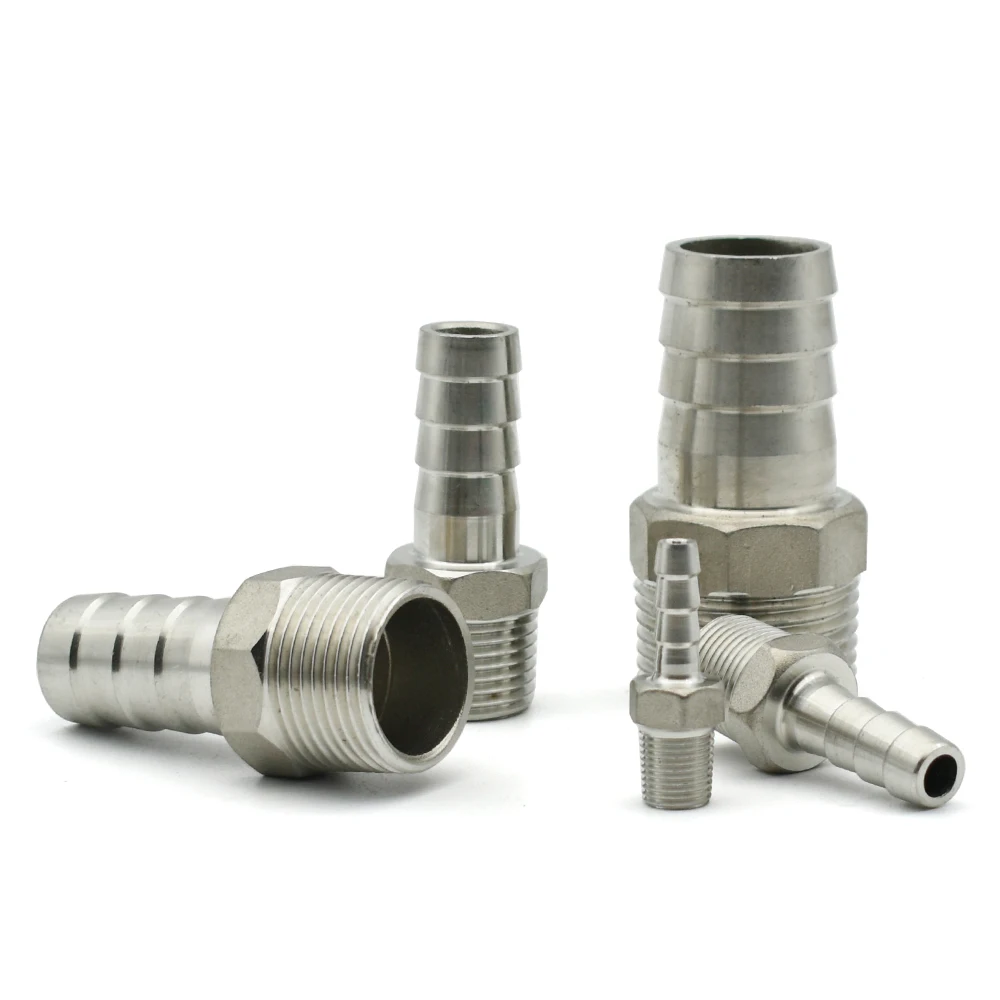 SUS304 Stainless Steel Hose Hook Joint 1/8 "1/4"1/2" 3/4 "1" External Thread Hose Pagoda Joint 6-25 Pipe Joint Connector Adapter
SUS304 Stainless Steel Hose Hook Joint 1/8 "1/4"1/2" 3/4 "1" External Thread Hose Pagoda Joint 6-25 Pipe Joint Connector Adapter