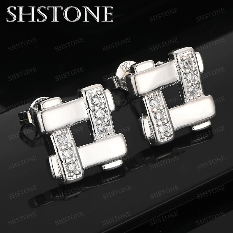 Luxury Zircon 925 Silver Stud Earrings Fine Women Men Engagement Wedding Party Fashion Jewelry Gift Sterling Silver Accessories
Luxury Zircon 925 Silver Stud Earrings Fine Women Men Engagement Wedding Party Fashion Jewelry Gift Sterling Silver Accessories
