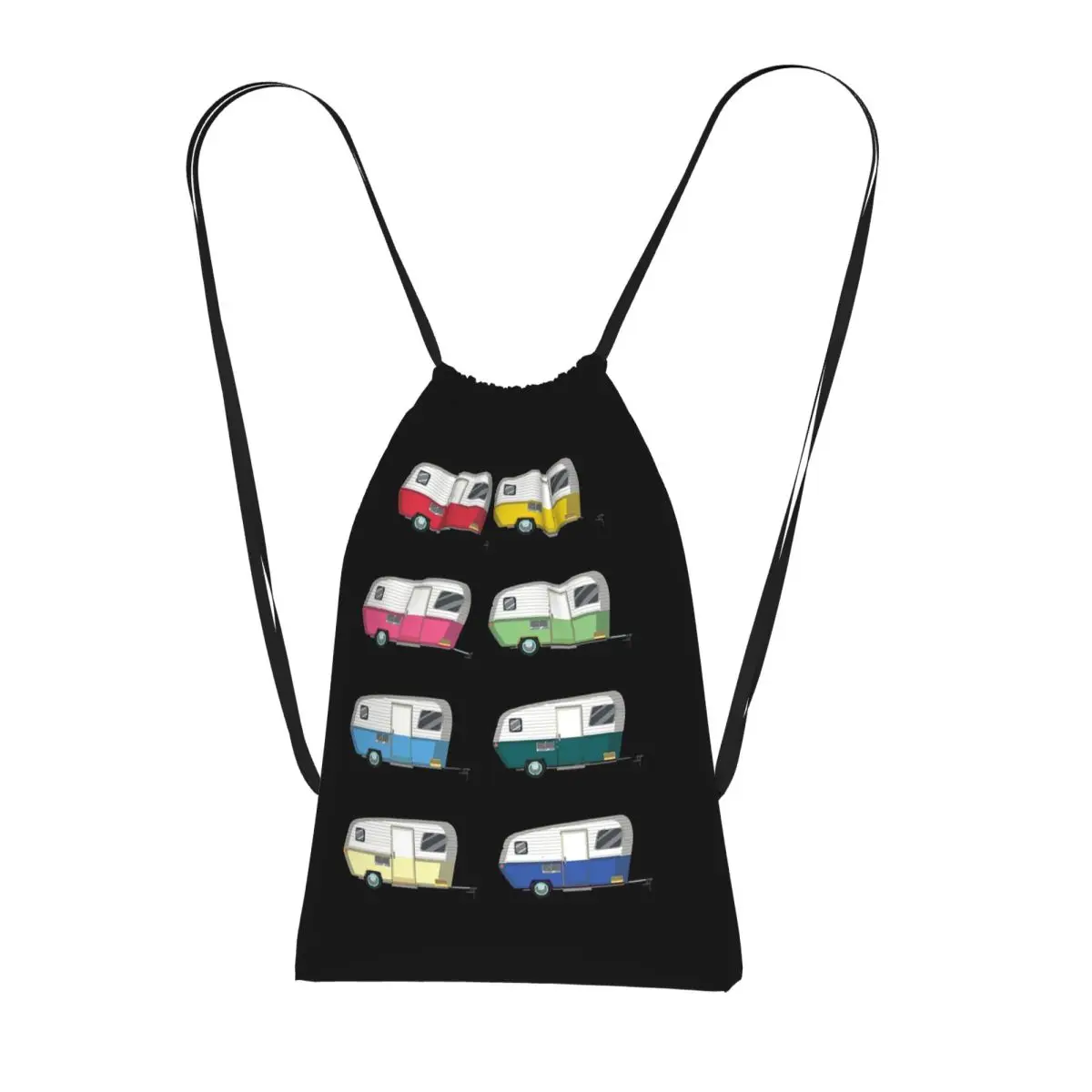 Colourful Vintage Eriba Puck Caravan Daisy Backpacks Casual Drawstring Bags Storage Bag Book Bags for Travel Students
Colourful Vintage Eriba Puck Caravan Daisy Backpacks Casual Drawstring Bags Storage Bag Book Bags for Travel Students