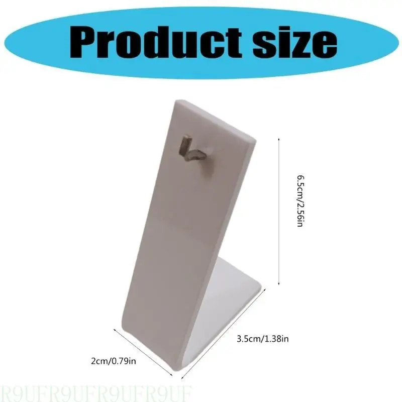 R9UF 10pcs Acrylic Earring Display Racks for Jewelry Organization L Shaped Earrings Holders Jewellery Presentation Stand
R9UF 10pcs Acrylic Earring Display Racks for Jewelry Organization L Shaped Earrings Holders Jewellery Presentation Stand