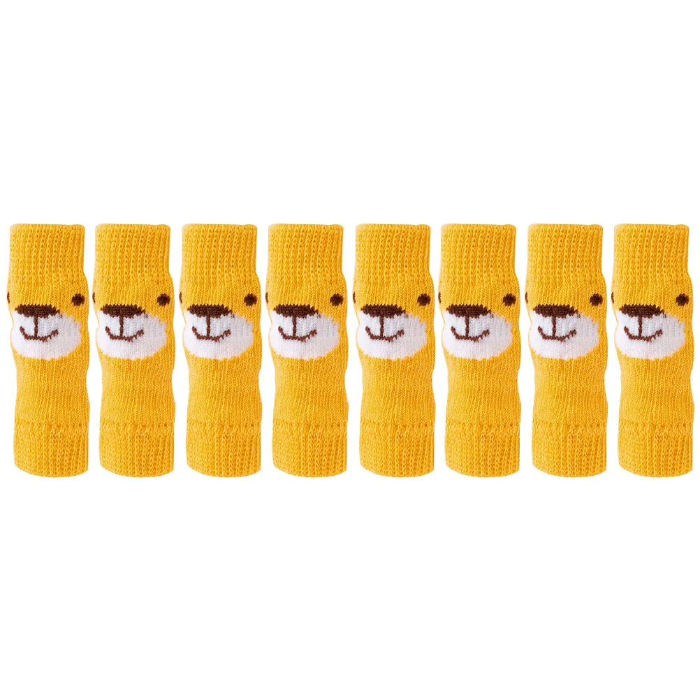 2 Sets Pet Socks Brown Boots Dog Leg Joint Cover Protector Decor Non-slip Knee Protectors Polyester for Small Dogs Anti-scratch
2 Sets Pet Socks Brown Boots Dog Leg Joint Cover Protector Decor Non-slip Knee Protectors Polyester for Small Dogs Anti-scratch