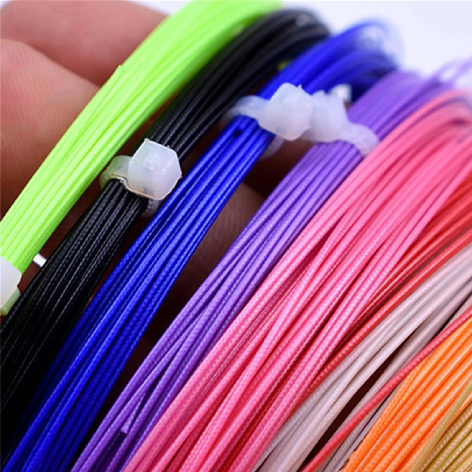 Струна для бадминтона Rainbow, 10 м, 0,7 мм, высокая эластичность, для машинной натяжки, BG65
Струна для бадминтона Rainbow, 10 м, 0,7 мм, высокая эластичность, для машинной натяжки, BG65