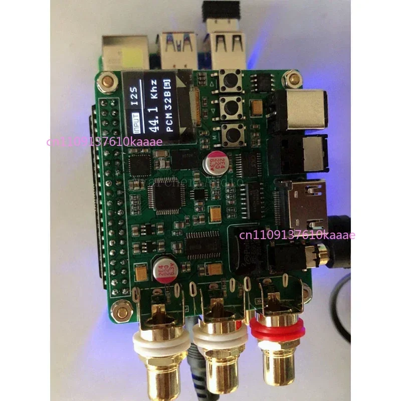 Decoder Board, Coaxial Fiber Optic I2S Digital Sound Card, 384KHz 32Bit
Decoder Board, Coaxial Fiber Optic I2S Digital Sound Card, 384KHz 32Bit