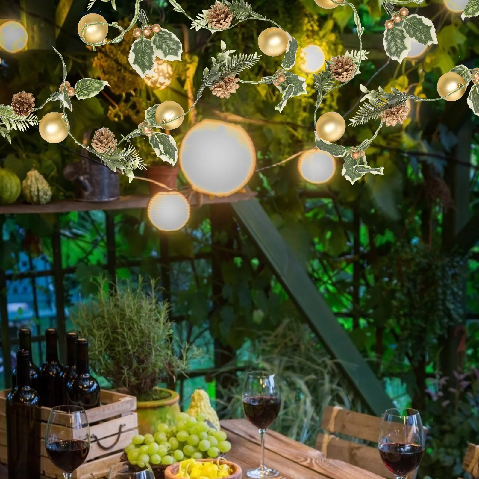 Christmas Ball Light Bar Decorations Pine Cones LED String Lights Indoor Holiday Party DIY Christmas Room Decorations
Christmas Ball Light Bar Decorations Pine Cones LED String Lights Indoor Holiday Party DIY Christmas Room Decorations