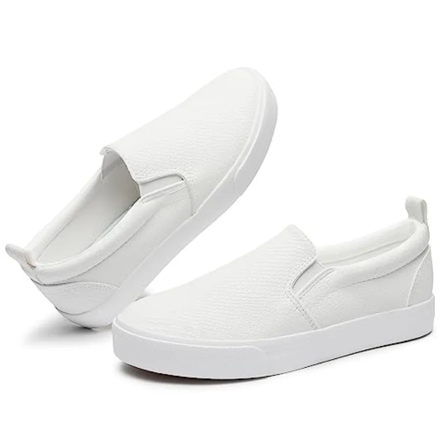 TUOPIN Womens Synthetic Leather Slip On Shoes, Padded Collar Slip on Sneakers for Women, Casual Loafers Walking Shoes
TUOPIN Womens Synthetic Leather Slip On Shoes, Padded Collar Slip on Sneakers for Women, Casual Loafers Walking Shoes