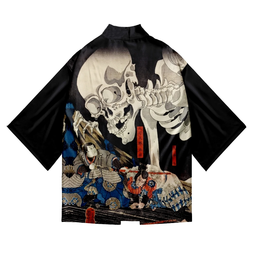 Ukiyo-e Print Cosplay Shirt Japanese Traditional Haori Women Men Harajuku Kimono Beach Yukata Streetwear Cardigan Asian Clothing
Ukiyo-e Print Cosplay Shirt Japanese Traditional Haori Women Men Harajuku Kimono Beach Yukata Streetwear Cardigan Asian Clothing