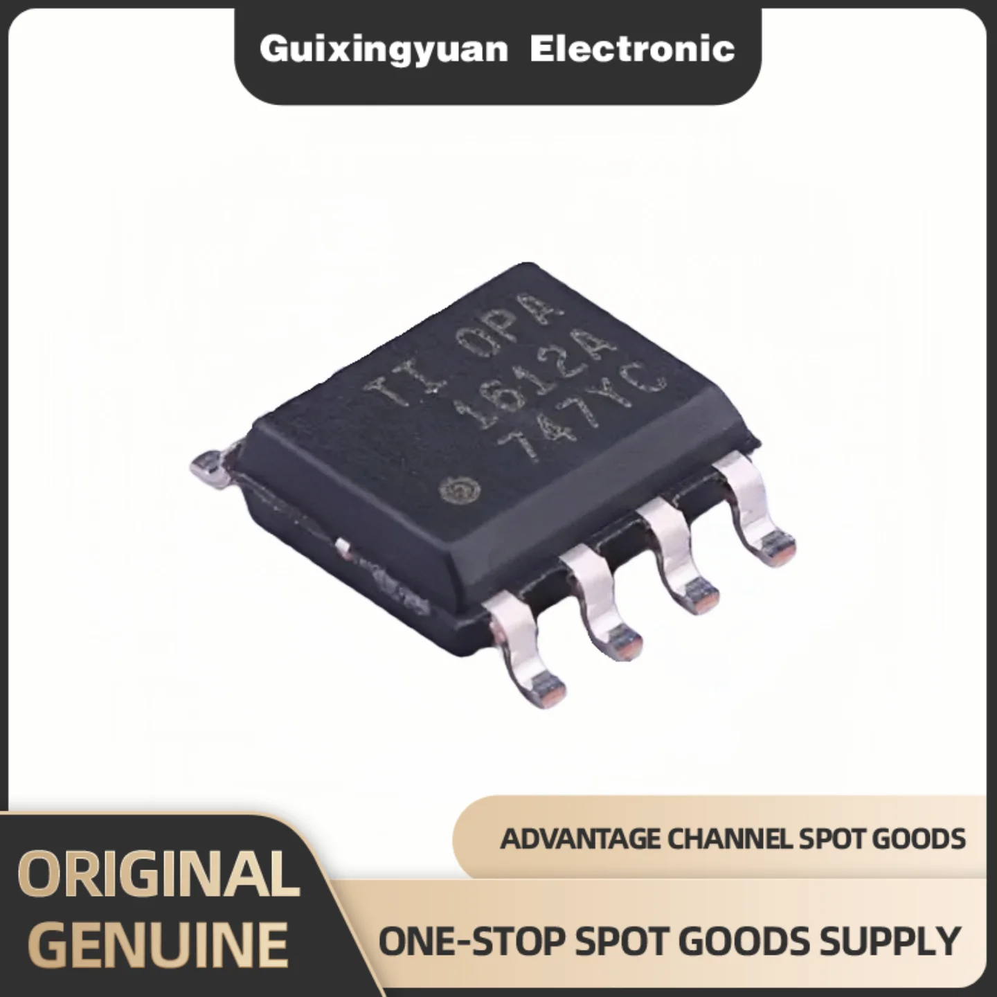 Brand new original OPA1612AIDR OPA1612 package SOP8 audio power amplifier
Brand new original OPA1612AIDR OPA1612 package SOP8 audio power amplifier