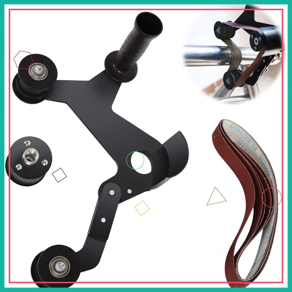 Angle Grinder Belt Sander Attachment 5/8-11 Thread Sanding Polishing Tool
Angle Grinder Belt Sander Attachment 5/8-11 Thread Sanding Polishing Tool