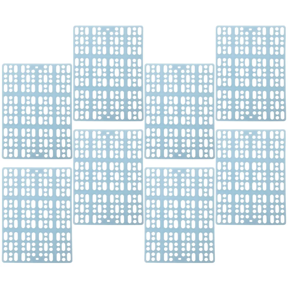 8 Pcs Pet Cage Mat Rabbit Hamster Accessories Small Animal Nesting Mats Foot Pads Prevent Scratches Hole Design Practical Gift
8 Pcs Pet Cage Mat Rabbit Hamster Accessories Small Animal Nesting Mats Foot Pads Prevent Scratches Hole Design Practical Gift