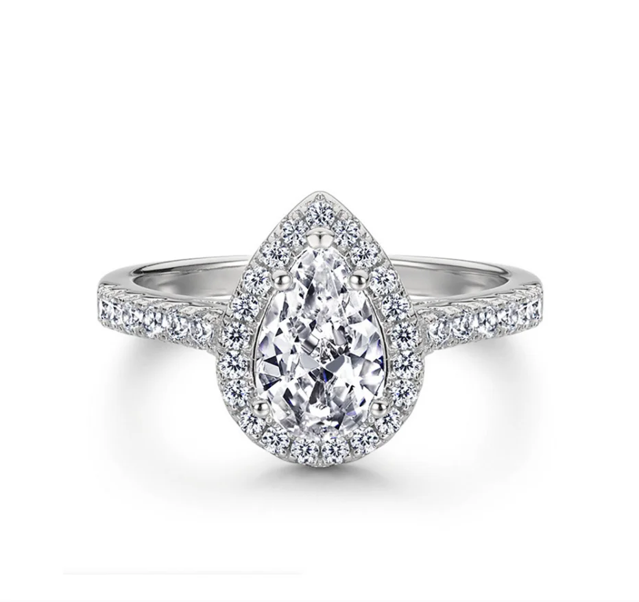 Hot selling engagement ring, proposal luxury rings, water droplet element micro inlaid zircon women's wedding ring
Hot selling engagement ring, proposal luxury rings, water droplet element micro inlaid zircon women's wedding ring