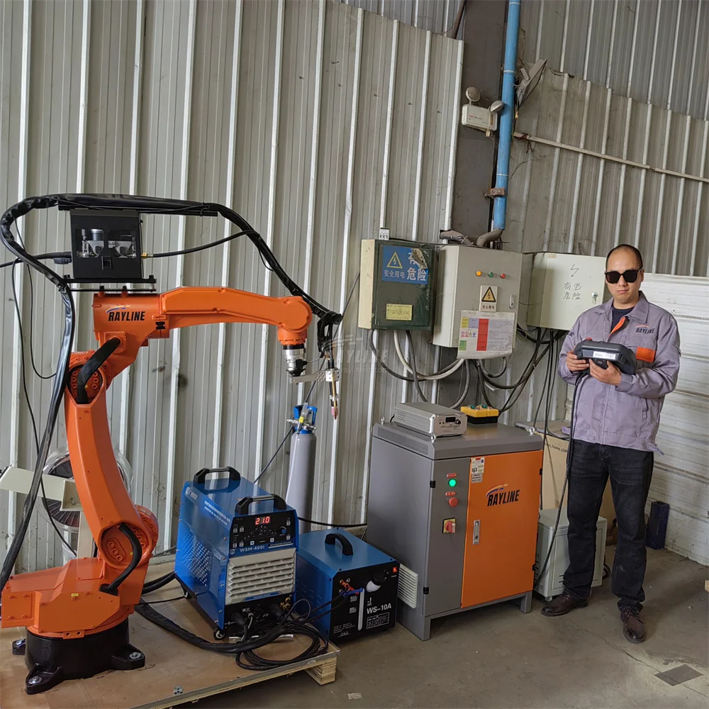 1.5m Working Radius Six Axis Gantry Robotic Arm Supporting TIG MIG MAG Welding and Automated Workshop Material Pickup
1.5m Working Radius Six Axis Gantry Robotic Arm Supporting TIG MIG MAG Welding and Automated Workshop Material Pickup