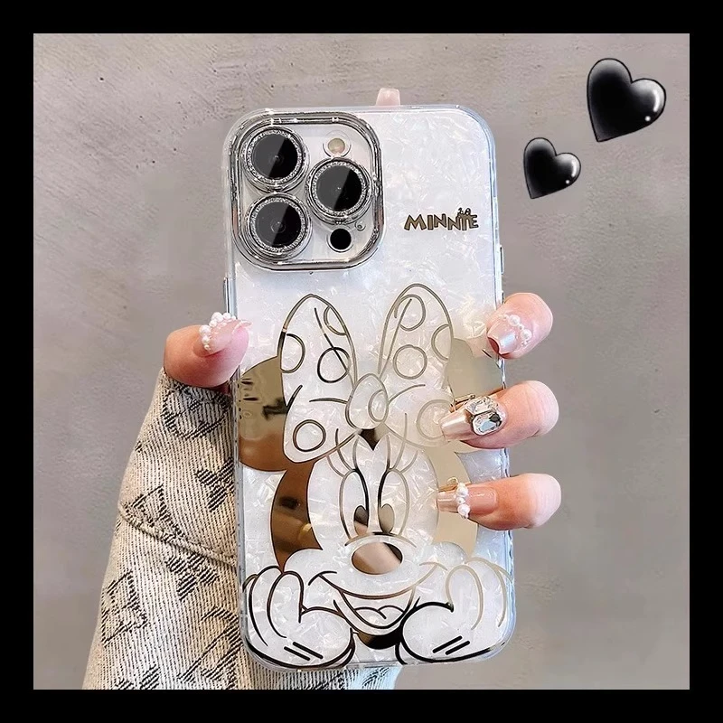 Cute Cartoon Disney Mickey Minnie Couple Shockproof Phone Case for iPhone 17 16 15 14 13 12 11 Pro Max XR XS Max Full Coverage
Cute Cartoon Disney Mickey Minnie Couple Shockproof Phone Case for iPhone 17 16 15 14 13 12 11 Pro Max XR XS Max Full Coverage