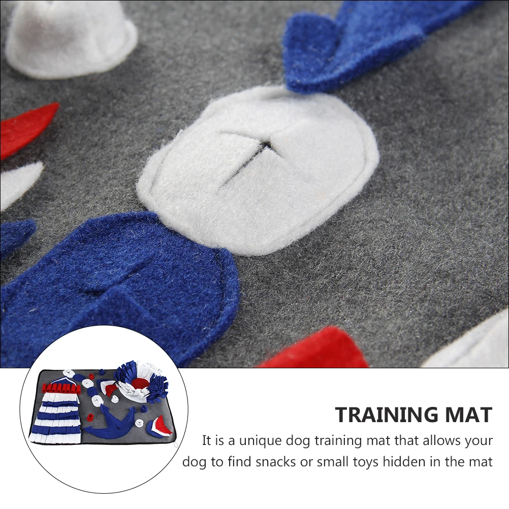 Dog Snuffle Mat Pet Slow Eat Training Felt Cloth Large Size Foraging Pad Foldable Durable Storage Feeding Dog Toys
Dog Snuffle Mat Pet Slow Eat Training Felt Cloth Large Size Foraging Pad Foldable Durable Storage Feeding Dog Toys