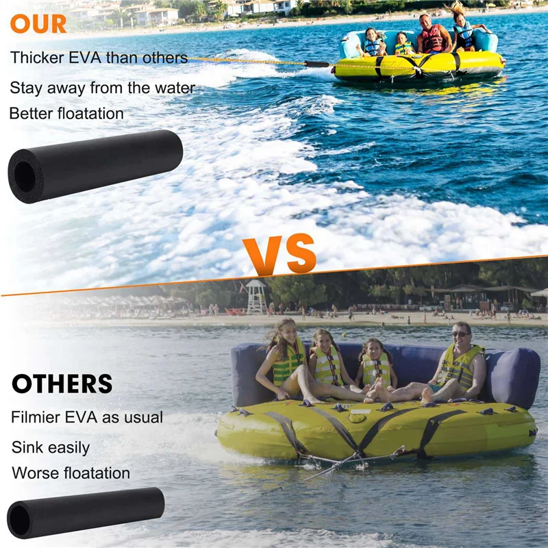 2 шт., 60 футов, буксирные тросы для катания на лодках, сверхмощная веревка для водных лыж на 1-3 человека для буксируемых трубок, буксировочная веревка для наколенников-B60B
2 шт., 60 футов, буксирные тросы для катания на лодках, сверхмощная веревка для водных лыж на 1-3 человека для буксируемых трубок, буксировочная веревка для наколенников-B60B