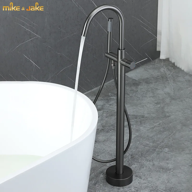 Bathroom Floor Stand faucet gunmetal bathtub standing tap Shower Mixer Brass bathroomShower floor Bathtub stand faucet floor tap
Bathroom Floor Stand faucet gunmetal bathtub standing tap Shower Mixer Brass bathroomShower floor Bathtub stand faucet floor tap