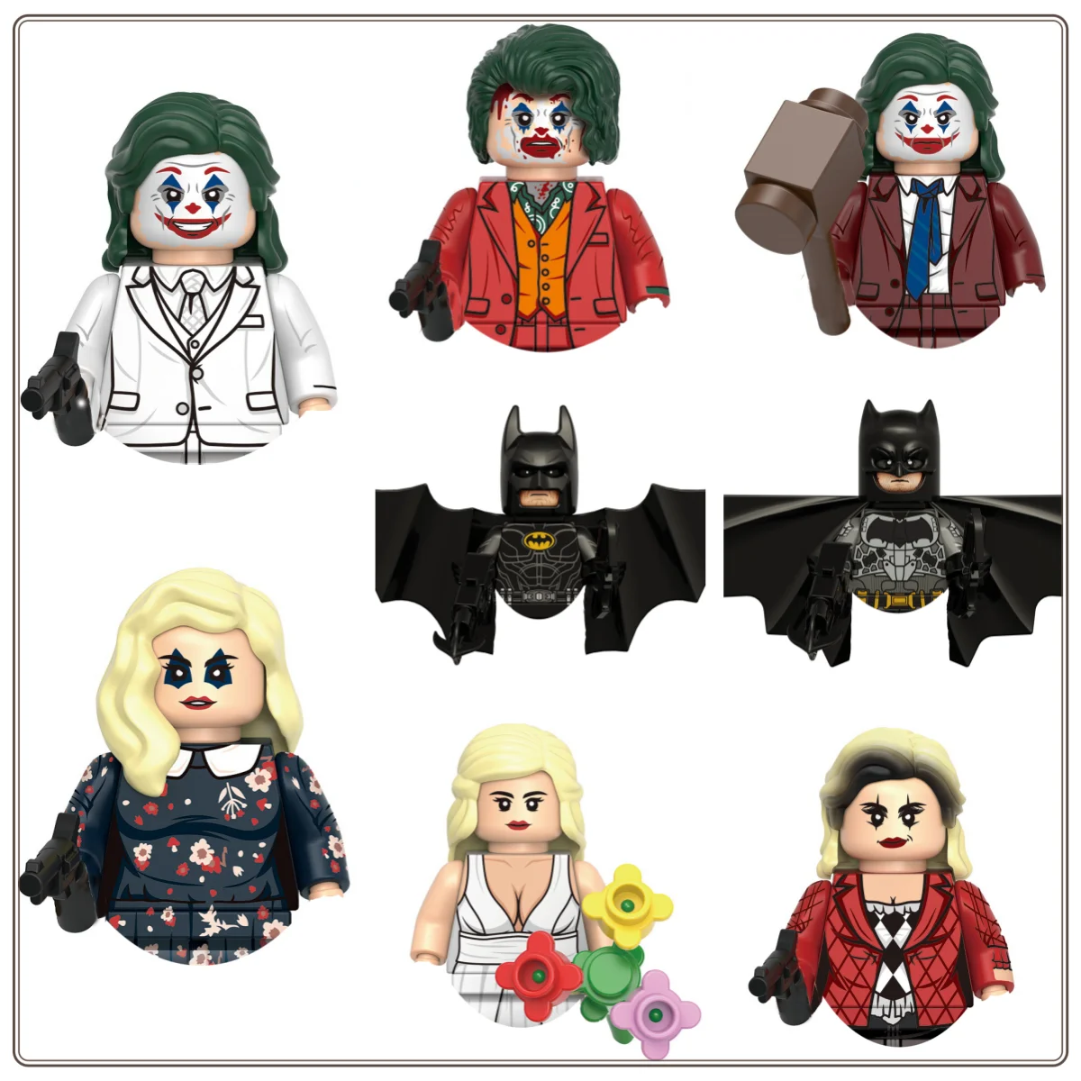 G0178 Building blocks Toy Joker Batman Mini animated character Bricks children toys Gift jigsaw Action cartoon character
G0178 Building blocks Toy Joker Batman Mini animated character Bricks children toys Gift jigsaw Action cartoon character