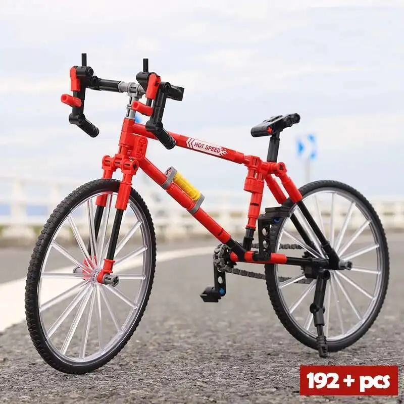 Technical Mountain Bike Model Building Blocks toys for children MOC Road Racing Bycicle toy kit
Technical Mountain Bike Model Building Blocks toys for children MOC Road Racing Bycicle toy kit