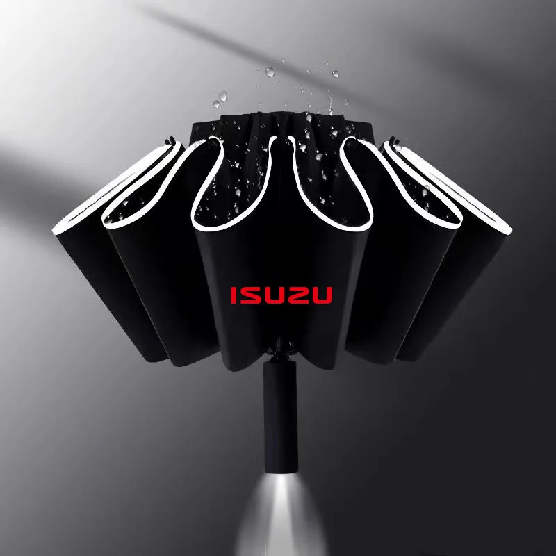 Automatic Umbrella with LED Reflective Strip Rain Wind Umbrella for Isuzu D-MAX D MAX Dmax I II WFR VAN NFR ATV TROOPER
Automatic Umbrella with LED Reflective Strip Rain Wind Umbrella for Isuzu D-MAX D MAX Dmax I II WFR VAN NFR ATV TROOPER