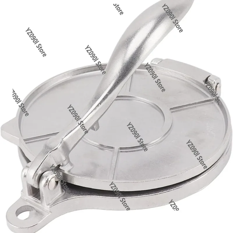 16/20cm Aluminium Alloy Tortilla Press Maker, Heavy Duty Manual Dough Press Tool for Corn Tortilla Kitchen Bakeware
16/20cm Aluminium Alloy Tortilla Press Maker, Heavy Duty Manual Dough Press Tool for Corn Tortilla Kitchen Bakeware