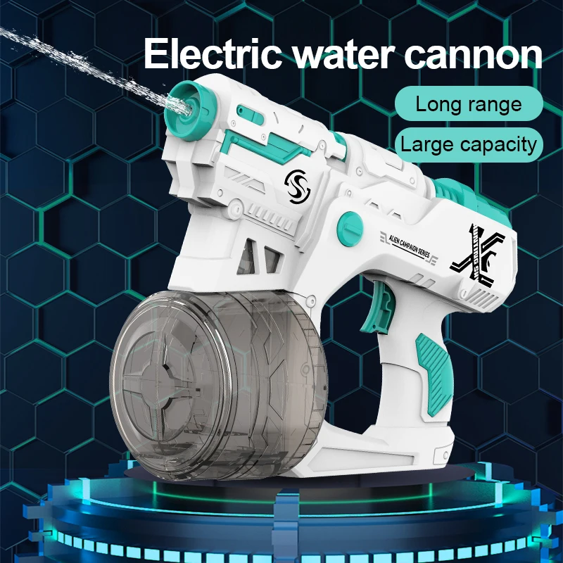 Electric Water Guns Toy for Children Automatic Water Absorption Blasters Water Guns Summertime Outdoor Beach Toy Boys Kids Gifts
Electric Water Guns Toy for Children Automatic Water Absorption Blasters Water Guns Summertime Outdoor Beach Toy Boys Kids Gifts