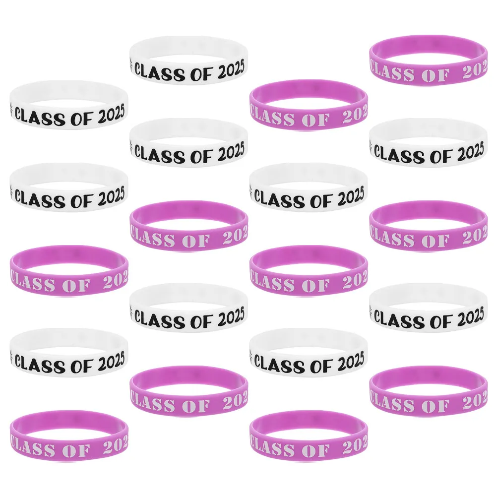20Pcs Graduation Season Silicone Bracelets Graduation Wristbands Bulk Grad Themed Party Decor Congrats Grad Celebrating
20Pcs Graduation Season Silicone Bracelets Graduation Wristbands Bulk Grad Themed Party Decor Congrats Grad Celebrating
