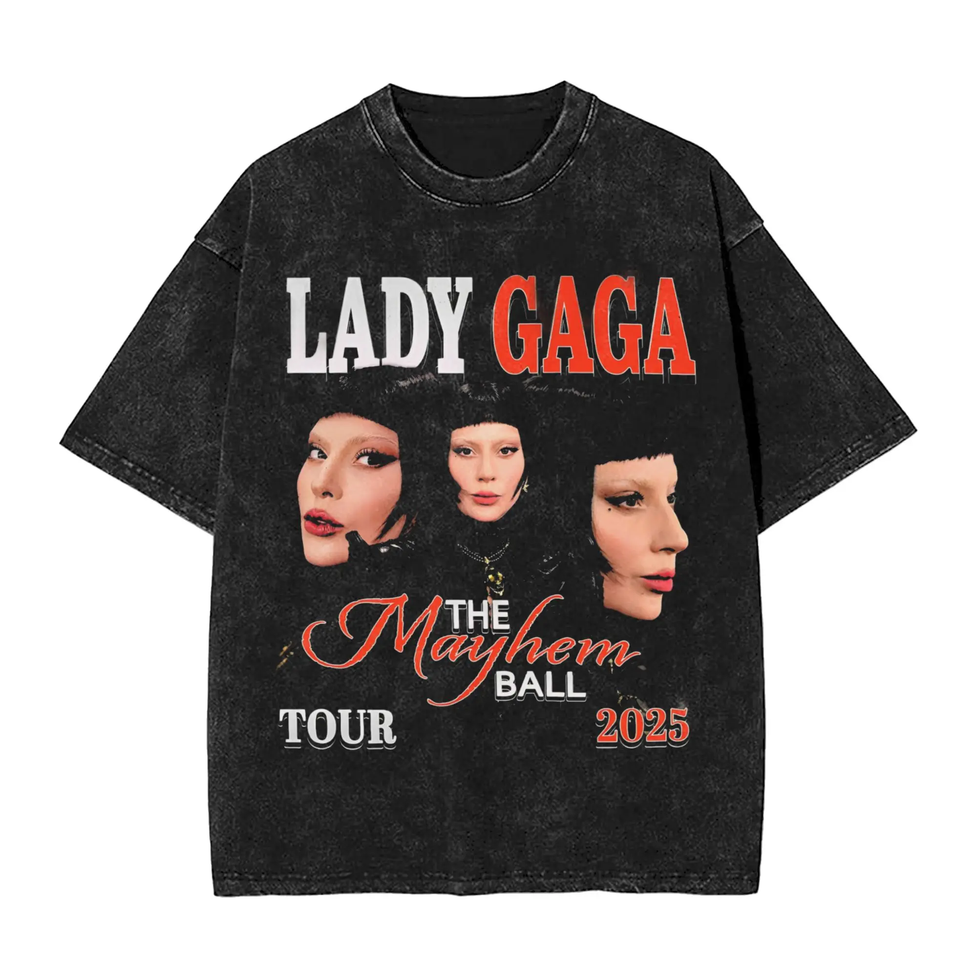 Lady Gaga Mayhem T Shirts Hip Hop Washed 100% Cotton Harajuku T-Shirts 2025 New Album Vintage Men Women Streetwear Summer Tees
Lady Gaga Mayhem T Shirts Hip Hop Washed 100% Cotton Harajuku T-Shirts 2025 New Album Vintage Men Women Streetwear Summer Tees