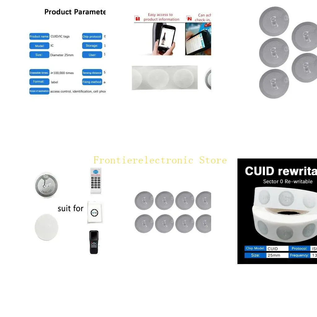G8DB Rewritable Electronic 13.56MHz Cloneable High Frequency CUID Inlay
G8DB Rewritable Electronic 13.56MHz Cloneable High Frequency CUID Inlay