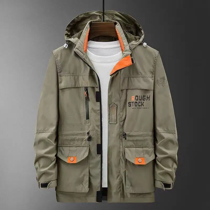 Men's Jackets Waterproof Windproof Hiking Hooded Jacket Loose Sports Men's Jacket Winter Brand Jacket Men Zipper Jacket
Men's Jackets Waterproof Windproof Hiking Hooded Jacket Loose Sports Men's Jacket Winter Brand Jacket Men Zipper Jacket