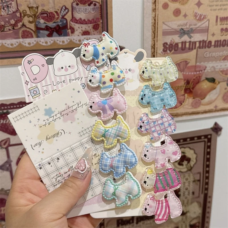 6/12PC Korean Cute Transparent Dog Hair Clip Cartoon Female Side Bangs Clip Sweet Acrylic Animal Duckbill Clips Hair Accessories
6/12PC Korean Cute Transparent Dog Hair Clip Cartoon Female Side Bangs Clip Sweet Acrylic Animal Duckbill Clips Hair Accessories