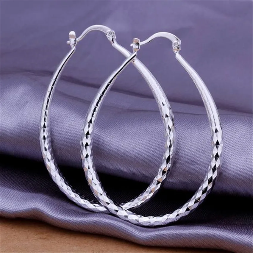 Wholesale 925 Sterling Silver Earrings Big Fashion Jewelry For Women Lady Cute Wedding Elegant Temperament Women Gift
Wholesale 925 Sterling Silver Earrings Big Fashion Jewelry For Women Lady Cute Wedding Elegant Temperament Women Gift
