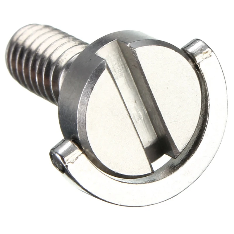 Y16A Long 1/4" D-Ring Screw Stainless Steel For Camera Tripod Quick Release Plate Silver
Y16A Long 1/4" D-Ring Screw Stainless Steel For Camera Tripod Quick Release Plate Silver