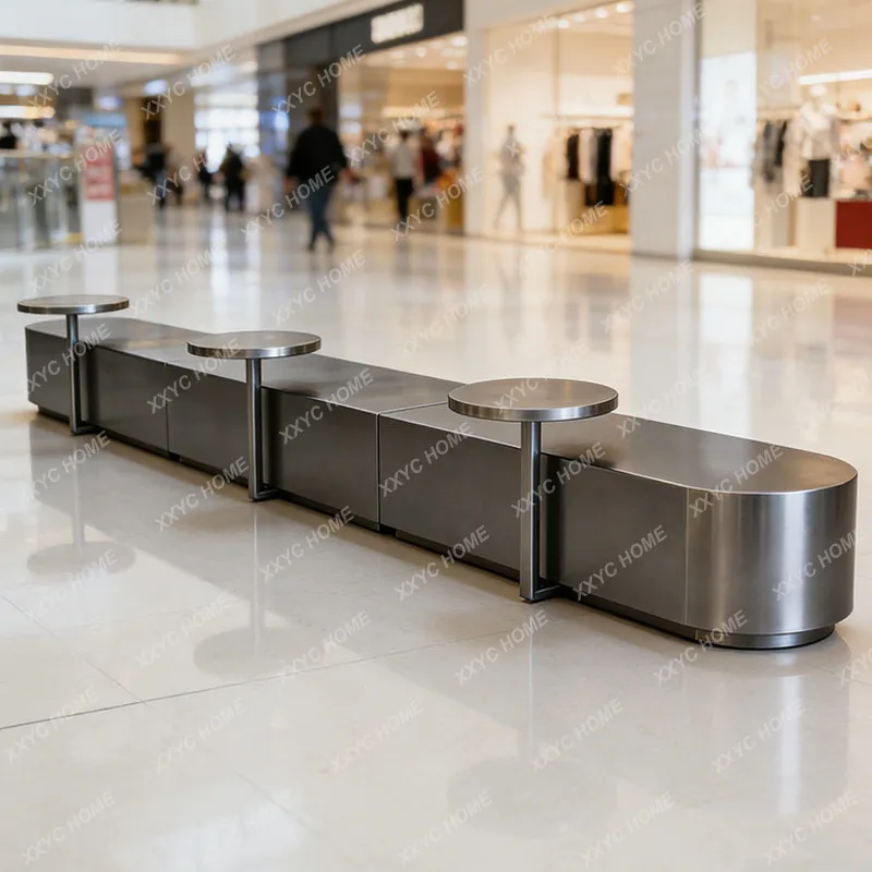 Outdoor stainless steel stool stadium rest landscape seat park leisure public seat
Outdoor stainless steel stool stadium rest landscape seat park leisure public seat