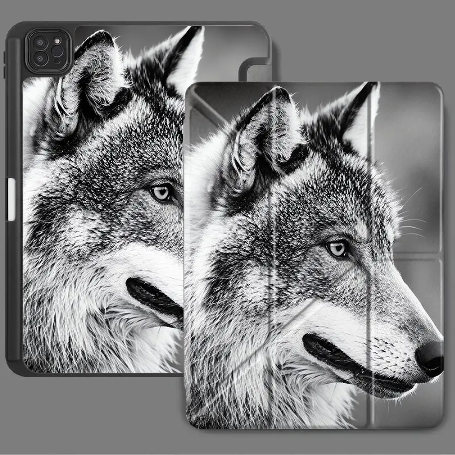 Holder Cover Tablet Case For iPad Mini 6 7 Air 4 5 M3 M2 M4 11inch Pro 11th 10th 9th 8th 7th 12.9inch Pro 2025 Wolf Portrait
Holder Cover Tablet Case For iPad Mini 6 7 Air 4 5 M3 M2 M4 11inch Pro 11th 10th 9th 8th 7th 12.9inch Pro 2025 Wolf Portrait