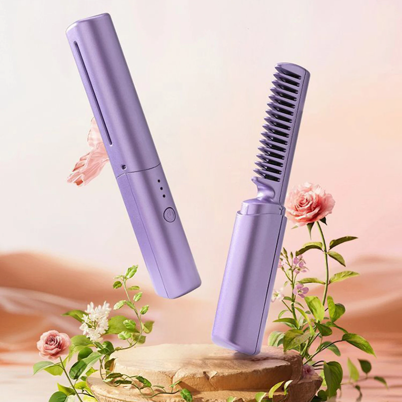 USB перезаряжаемый выпрямитель для волос с функцией завивки, портативный выпрямитель для волос с отрицательными ионами для путешествий и общежития
USB перезаряжаемый выпрямитель для волос с функцией завивки, портативный выпрямитель для волос с отрицательными ионами для путешествий и общежития