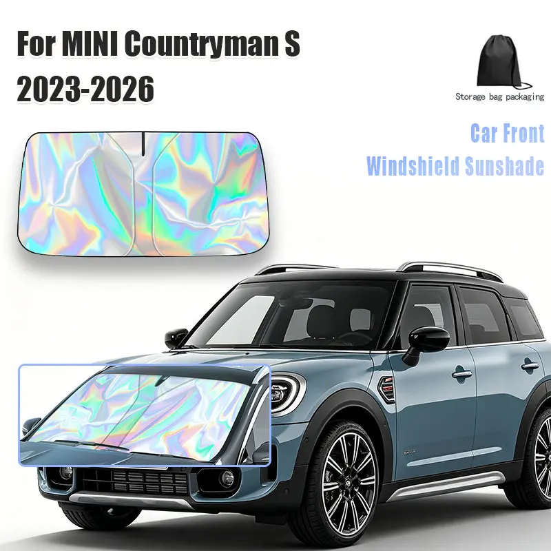 For MINI Countryman S 2023-2026 Car Windshield Sunshade Cover Front Window Sun Shade Visor Auto Interior UV Protection
For MINI Countryman S 2023-2026 Car Windshield Sunshade Cover Front Window Sun Shade Visor Auto Interior UV Protection