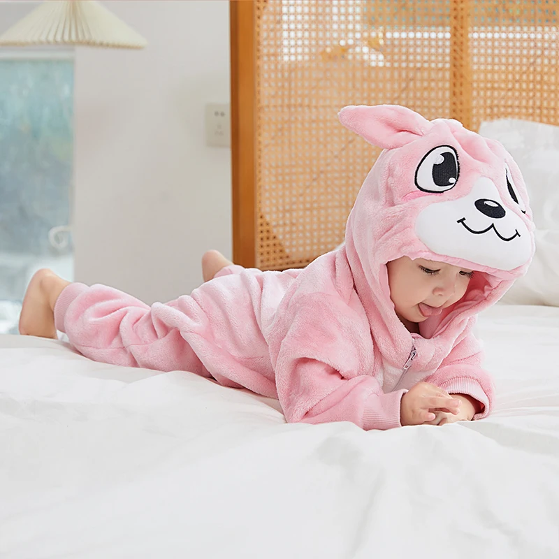 Kigurumi Kangaroo Pink Newborn Baby Clothes Pajamas Girl Onesie Infant Winter Warm Animal Cosplay Costume Outfit Hooded Overalls
Kigurumi Kangaroo Pink Newborn Baby Clothes Pajamas Girl Onesie Infant Winter Warm Animal Cosplay Costume Outfit Hooded Overalls